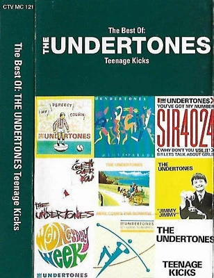 Undertones Best Of The Undertones Teenage Kicks CASSETTE ALBUM Rock Punk 25TRACK - Image 1 of 4
