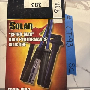 Solar 383 Spiro-mag High Performance Silicone Spark Plug Wire Set - Picture 1 of 5