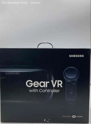 Samsung Gear VR Black Smartphone Virtual Reality Headset With Controller - Image 1 of 4