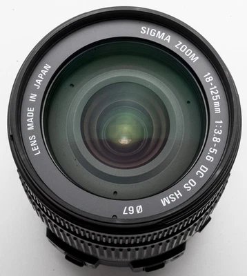 Sigma Zoom 18-125Mm 3.8-5.6 Dc Os Hsm - Canon Eos - Image 1 of 4