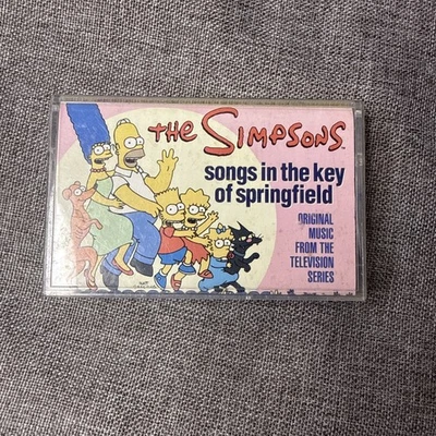 The Simpsons: Songs in the Key of Springfield (Cassette Tape, 1997) Music Score - Image 1 of 2