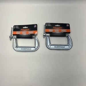 ADJUSTABLE CLAMP CO. , JORGENSEN , NO. 1430 3" C-CLAMPS , USA , NEW , LOT OF 2 - Picture 1 of 6
