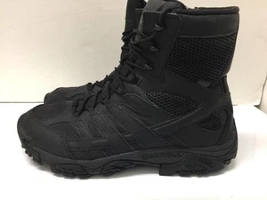 Merrell Moab 2 8IN WP Wide Tactical Boots - Black Size 13 - Picture 1 of 15