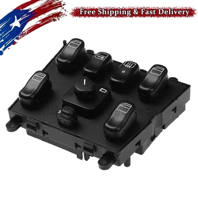 For 98-03 Mercedes Benz ML320 ML430 ML500 ML55 AMG Master Power Window Switch - Image 1 of 4