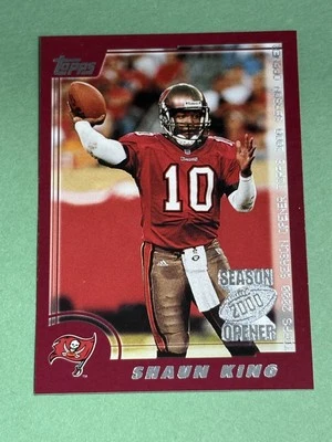 Shaun King 2000 Topps Season Opener Tampa Bay Buccaneers #62 U288 - Image 1 of 2