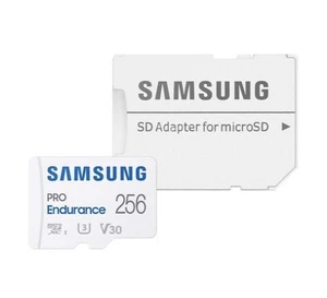 Original Samsung PRO Endurance MicroSD Card 256GB MB-MJ256KA/APC - Picture 1 of 6
