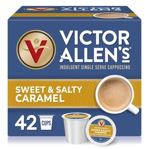 Süßer und salziger Cappuccino-Mix mit Karamellgeschmack, 42 Stück, Einzelportion K-Tasse... - Bild 1 von 7