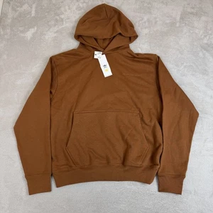NWT Adidas Humanrace Sweatshirt Men M Brown MSRP $100 Pullover Hoodie Activewear - Picture 1 of 13