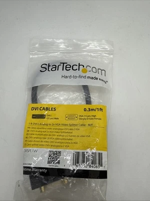 StarTech DVI cable: DVI-1 Analogue To 2x VGA Video Splitter - Image 1 of 4