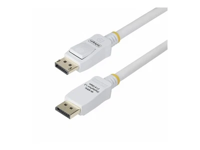 StarTech 6ft DisplayPort Cable - White (dp12cable6ftw) - Image 1 of 4