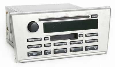 2003-2005 Lincoln LS Radio AM FM CD Cassette Player - Part Number 4W4T-18C868-AB - Image 1 of 4