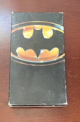 Batman The Movie VHS 1989 Michael Keaton Jack Nicholson Vintage Warner - Image 1 of 3
