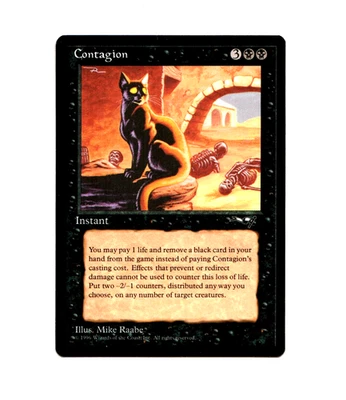 MTG Contagion NM-  Alliances Magic the Gathering ~ Free Shipping ~ - Image 1 of 2