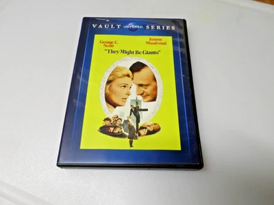 They Might Be Giants (DVD, 1971) - GEORGE C. SCOTT / JOANNE WOODWARD - Image 1 of 3