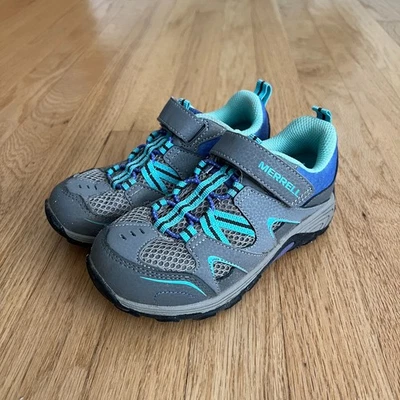 Tenis Merrell Trail Chaser grises para niños talla 11,5 Foto 1 de 4