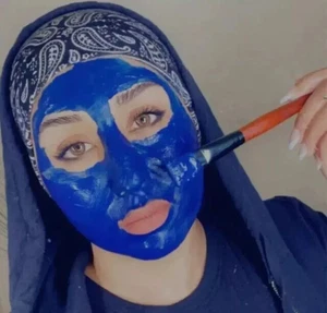 Moroccan Blue Nila Natural Whitening for Skin& Face 20gm نيلة مغربية زرقاء - Picture 1 of 8