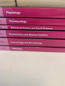 ( 6 books ) Kaplan medical USMLE Step 1 lecture notes 2021 - Picture 1 of 4