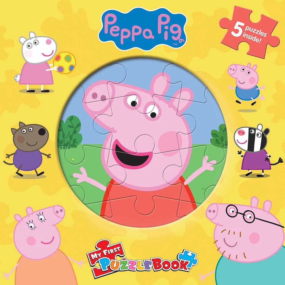 Peppa Pig My First Puzzle Book - Jigsaw Puzzles for kids, 10-page board book... - Image 1 of 1