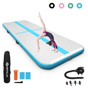 Goplus 10FT Inflatable Gymnastics Tumbling Mat w/ Pump - Picture 1 of 31