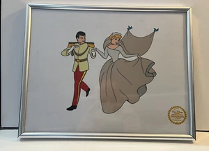 Cinderella Disney Animation Production Serigraph LE Walt Disney Original Cel - Picture 1 of 2