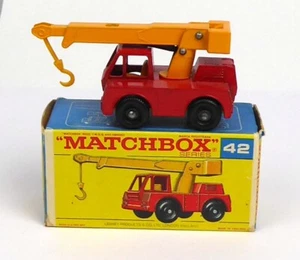 Matchbox Lesney -- 42 IRON FAIRY CRANE -- Orig Box -- OVP - Picture 1 of 3