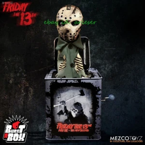 Mezco Toyz Burst-A-Box Jason Voorhees The Friday The 13th Part Action Figure New - Picture 1 of 5