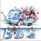 (2) Two Paper Lunch Napkins for Decoupage/Mixed Media - Fine Bone China (tea)
