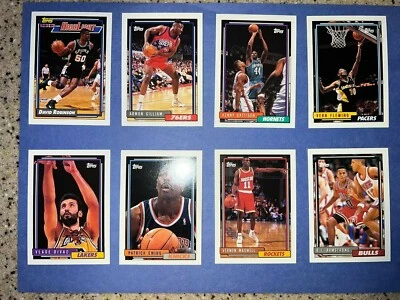 1992-93 TOPPS BASE SERIES 1 & 2 BASKETBALL CARDS YOU CHOOSE 4-396 NBA CARD FS - Image 1 of 4