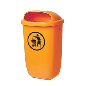 SULO Abfallbehälter H650xB395xT250mm 50l orange - Bild 1 von 2