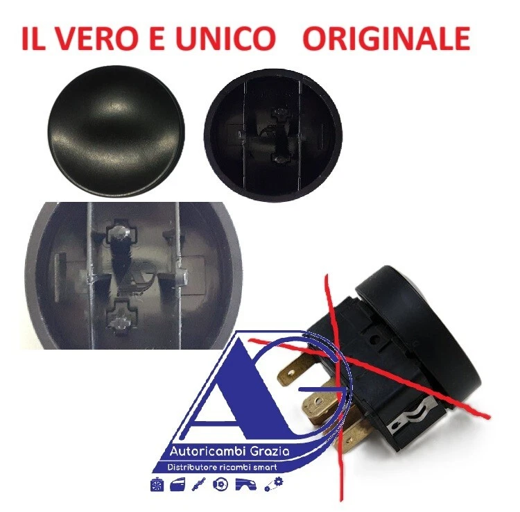 PULSANTE ALZACRISTALLO SMART FORTWO 450 1998 - 2007 - Immagine 1 di 1