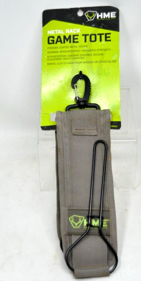 GAME TOTE - HME Hunting Made Easy Metal Rack Swivel Clip for Waders - Image 1 of 1