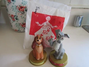 2002 McDonalds Tramp and Lady Happy Meal 100 Jahre Disney Magic - Bild 1 von 2