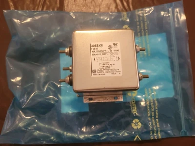 30ESK6 F7517 CORCOM 30A/120/250V LINE FILTER NEW - Image 1 of 4