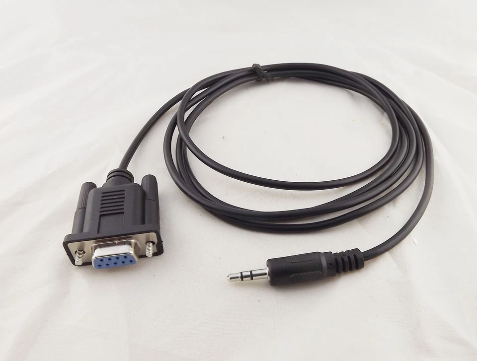 6Ft DB9 9 Pin Female To 3.5mm Male TRS Stereo Serial Data Converter Cable 1.8M - Image 1 of 4