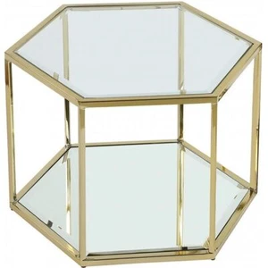 Sei Collection Modern | Contemporary Modular Glass Top Coffee Table with Mirr... - Picture 1 of 7
