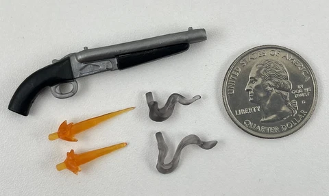 Marvel Legends JIGSAW SAWNOFF SHOTGUN & EFFECTS 1/12 Figure Custom Fodder Weapon Cover