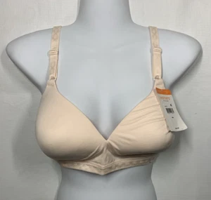 Warner's Women's Cloud 9 Super Soft Wireless Lightly Lined Comfort Bra Size 38D - Picture 1 of 10
