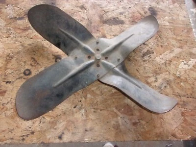 Jeep CJ 7 1972 86 ventilador de refrigeración 4 aspas con espaciador de 1 1/2 pulgada 6 u 8 cilindros Foto 1 de 3