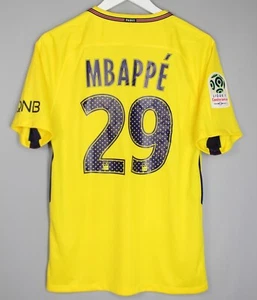 PSG 2017/2018 AWAY FOOTBALL SHIRT JERSEY NIKE S #29 MBAPPE PARIS SAINT GERMAIN - Picture 1 of 8