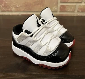 Nike Air Jordan 11 Retro Low Concord Bred 505836-160 Toddler Baby Size 5C - Picture 1 of 9