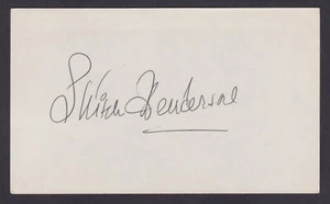 Skitch Henderson, American Pianist, Conductor & Composer, autograph on 3x5 card - Picture 1 of 1