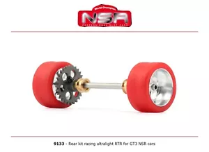 Kit de eje trasero ultraligero NSR 9133 RTR para autos GT3 NSR - Imagen 1 de 1