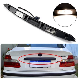 Car Boot Lid Tailgate Switch with license plate light For BMW E46 Sedan 323i 325 - Picture 1 of 18