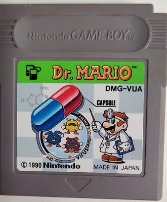 Dr. Mario Nintendo Game Boy (Japan) game US SELLER!, Region Free, Authentic - Image 1 of 3