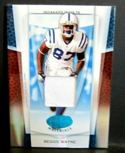 Reggie Wayne 2007 Leaf Certified Blue Variant#39/50 GU Jersey Patch!Colts WR - Picture 1 of 2