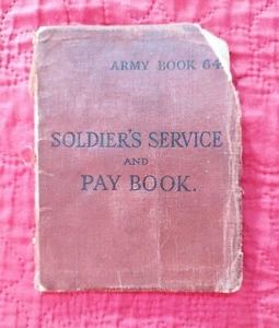 Palästina British Army Jewish Brigade Service Booklet WW2 Era 1940s Judaica  - Bild 1 von 14