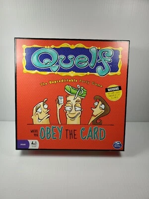 Quelf Adult Party Board Game Award Winning Colorful Card Drinking Game 3+ Player - Image 1 of 4