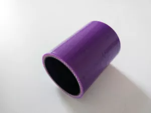 Purple 3" to 3.0" inch Straight Silicone Coupler Hose ID:76mm TURBO/INTAKE PIPE - Foto 1 di 8
