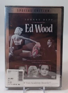 Ed Wood 1994 DVD New! Johnny Depp Martin Landau Tim Burton Oscar Winning Biopic! - Bild 1 von 3