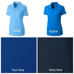 Ex Cutter & Buck Ladies / Women's Drytech Northgate Golfing Polo Top - Picture 1 of 7